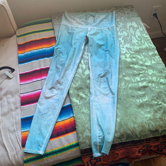 Teeki green moon phase size M leggings - Picture 3 of 13